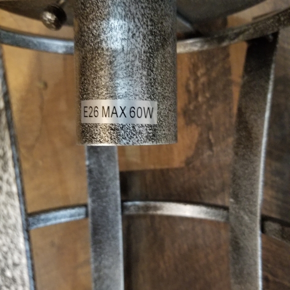 Rustic Distressed Light Fixture, New in Packaging - Picture 3 of 7